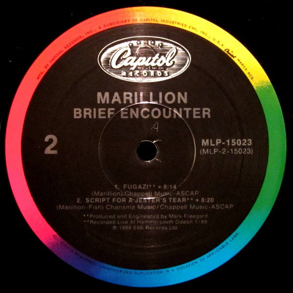 Marillion : Brief Encounter (LP,Mini-Album)