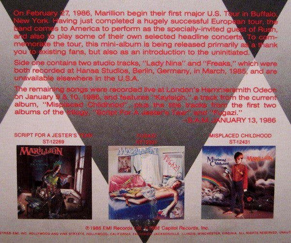 Marillion : Brief Encounter (LP,Mini-Album)