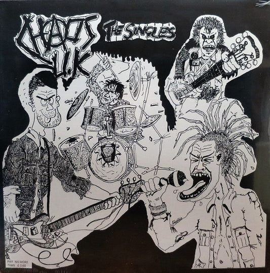 Chaos UK : Total Chaos -The Singles (LP,Compilation,Reissue)