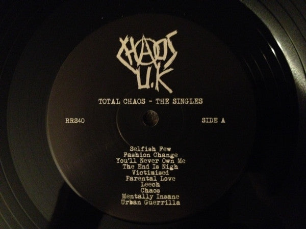 Chaos UK : Total Chaos -The Singles (LP,Compilation,Reissue)