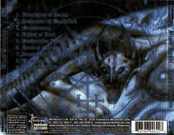 Blood Ritual : Black Grimoire (Album)