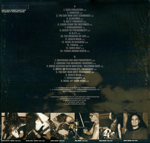 Ulcerous Phlegm : Phlegm As A Last Consequence (LP,Compilation)