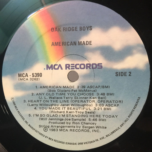 Oak Ridge Boys, The : American Made (LP,Album)