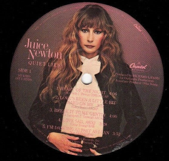 Juice Newton : Quiet Lies (LP,Album)