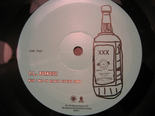 R.L. Burnside : Wish I Was In Heaven Sitting Down (LP,Album)