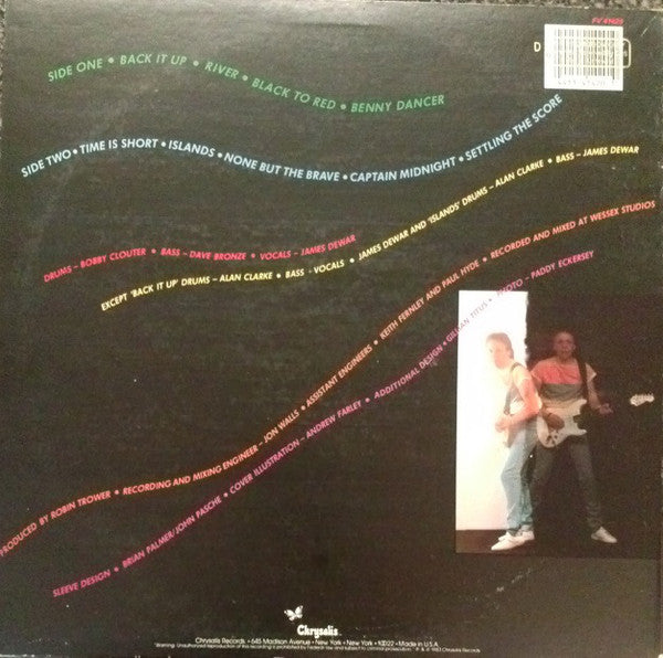 Robin Trower : Back It Up (LP,Album)