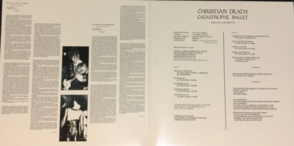 Christian Death : Catastrophe Ballet (LP,Album,Limited Edition,Reissue)