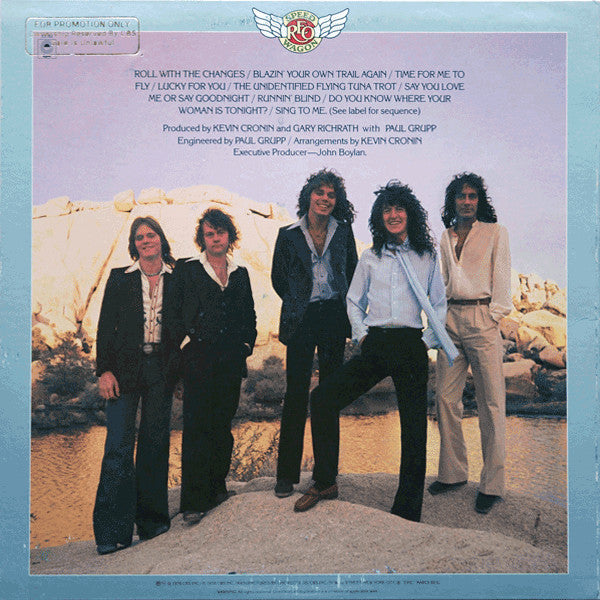 REO Speedwagon : You Can Tune A Piano, But You Can't Tuna Fish (LP,Album,Stereo)