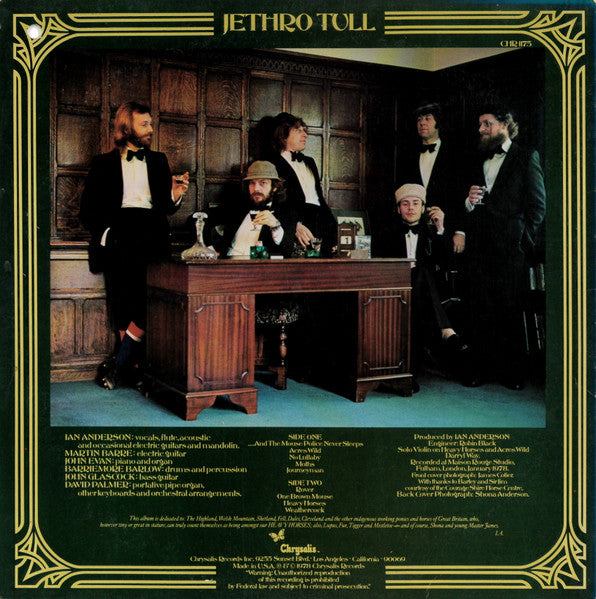 Jethro Tull : Heavy Horses (LP,Album,Stereo)