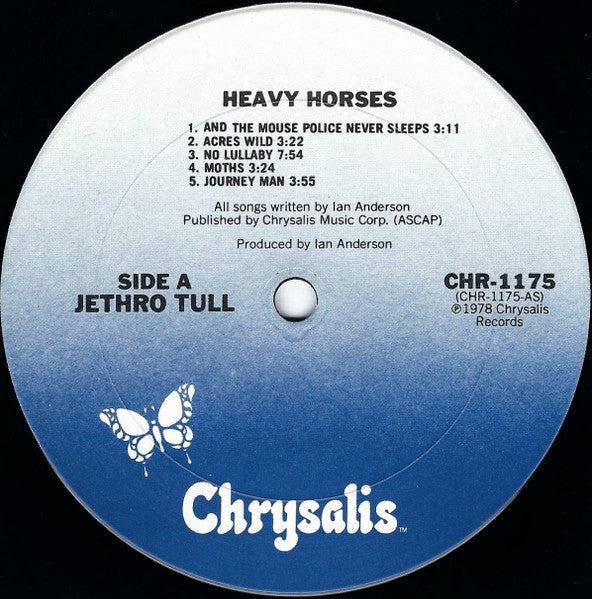 Jethro Tull : Heavy Horses (LP,Album,Stereo)