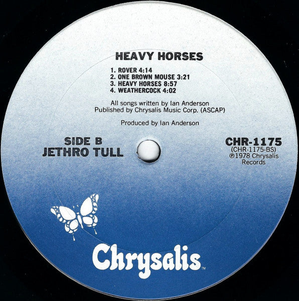 Jethro Tull : Heavy Horses (LP,Album,Stereo)