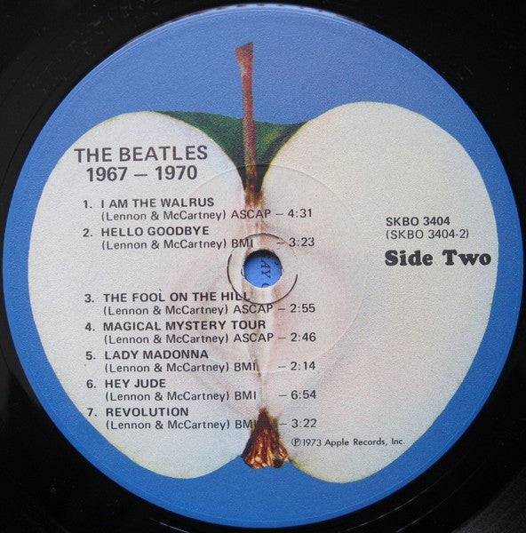 Beatles, The : 1967-1970 (LP,Compilation,Stereo)