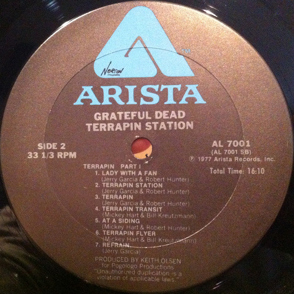 Grateful Dead, The : Terrapin Station (LP,Album)