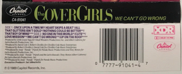 Cover Girls, The : We Can't Go Wrong (Album)