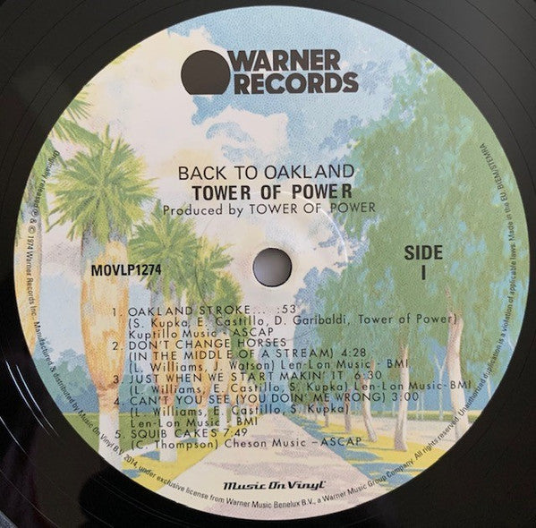 Tower Of Power : Back To Oakland (LP,Album,Reissue)