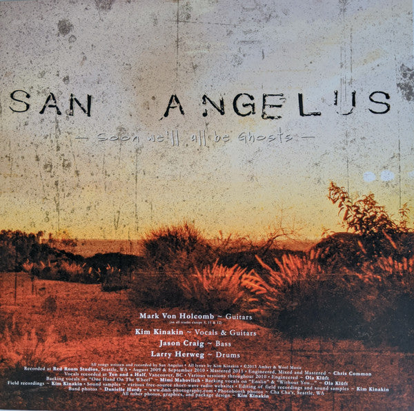 San Angelus : Soon We’ll All Be Ghosts (LP,Album,Limited Edition,Numbered)