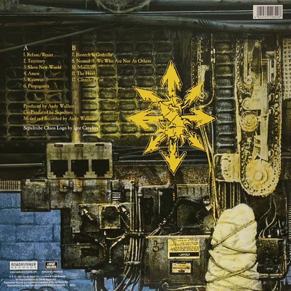 Sepultura : Chaos A.D. (LP,Album,Reissue)