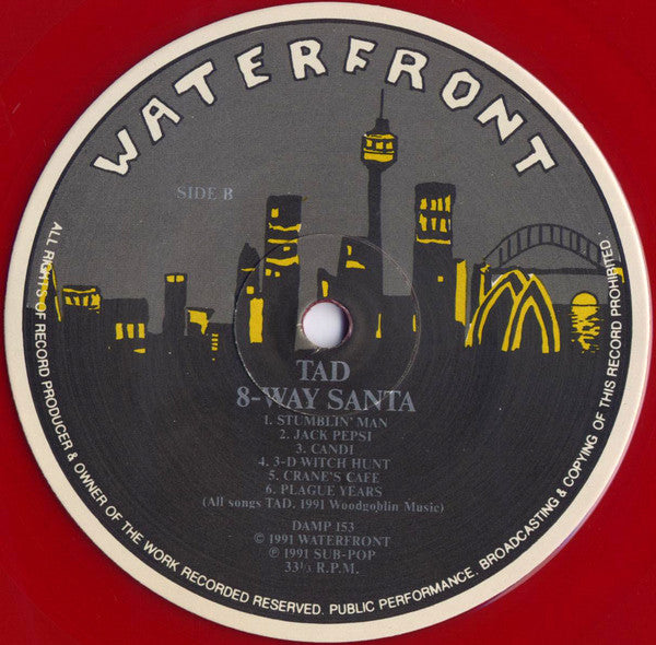 Tad : 8-Way Santa (LP,Album)