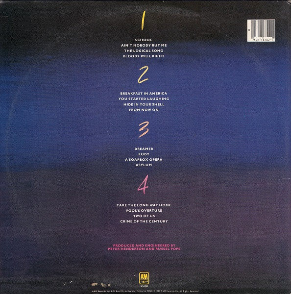 Supertramp : Paris (LP,Album)