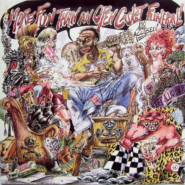 Accüsed, The : More Fun Than An Open Casket Funeral (LP,Album)