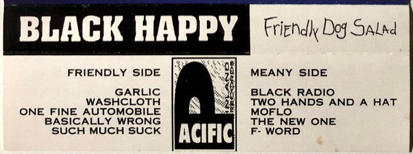 Black Happy : Friendly Dog Salad (Album)