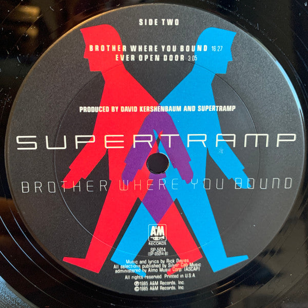 Supertramp : Brother Where You Bound (LP,Album,Club Edition,Stereo)