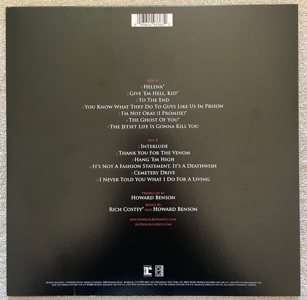 My Chemical Romance : Three Cheers For Sweet Revenge (LP,Album,Reissue)