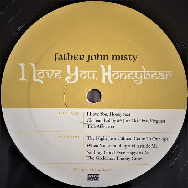 Father John Misty : I Love You, Honeybear (12",45 RPM,Album)