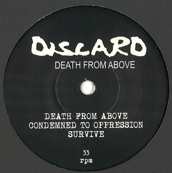 Discard : Death From Above (7",33 ⅓ RPM,EP,Reissue)