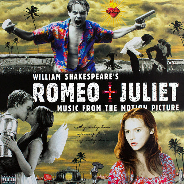 Various : William Shakespeare's Romeo + Juliet (Music From The Motion Picture) (LP,Album,Reissue)