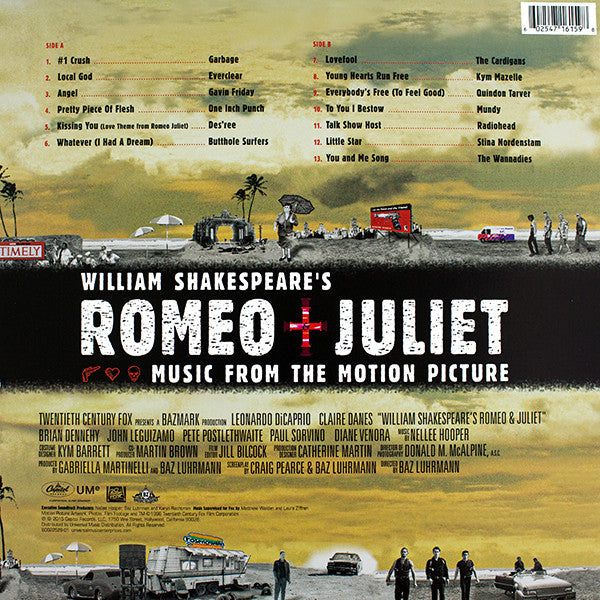 Various : William Shakespeare's Romeo + Juliet (Music From The Motion Picture) (LP,Album,Reissue)