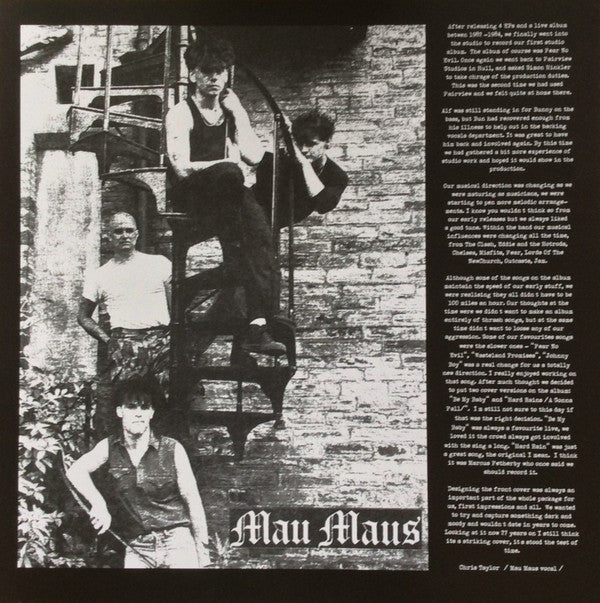 Mau Maus : Fear No Evil (LP,Album,Reissue)