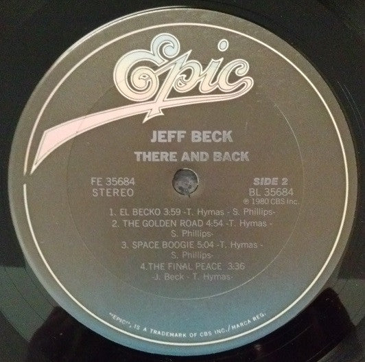 Jeff Beck : There & Back (LP,Album,Stereo)