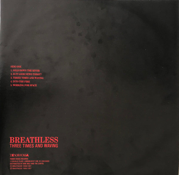 Breathless : Three Times And Waving (LP,Album)