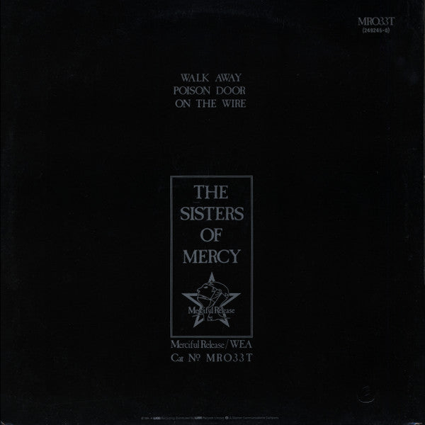 Sisters Of Mercy, The : Walk Away (12",45 RPM,Single)