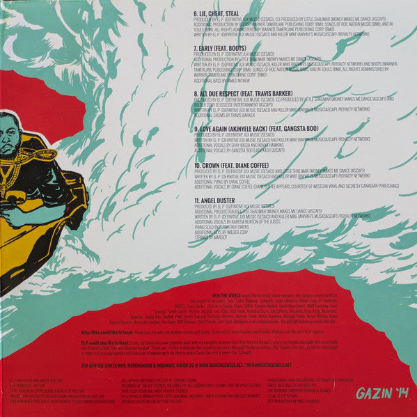 Run The Jewels : Run The Jewels 2 (LP,Album,Special Edition)