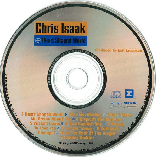 Chris Isaak : Heart Shaped World (Album,Club Edition)