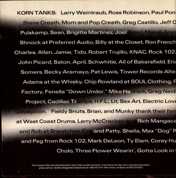 Korn : Korn (Album)
