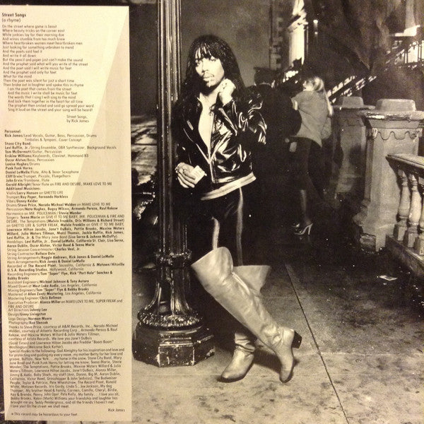 Rick James : Street Songs (LP,Album)