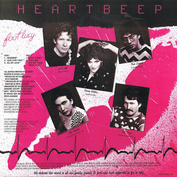 Foot Lucy : Heartbeep (12",EP)