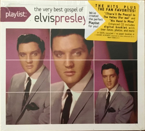 Elvis Presley : Playlist: The Very Best Gospel Of Elvis Presley (Compilation,Enhanced)