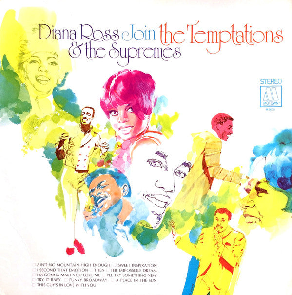 Diana Ross And Supremes, The & Temptations, The : Diana Ross & The Supremes Join The Temptations (LP,Album)