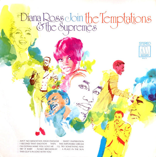 Diana Ross And Supremes, The & Temptations, The : Diana Ross & The Supremes Join The Temptations (LP,Album)