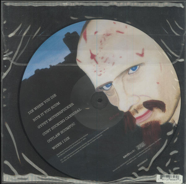 GG Allin & The Murder Junkies : Hated (11",Picture Disc)