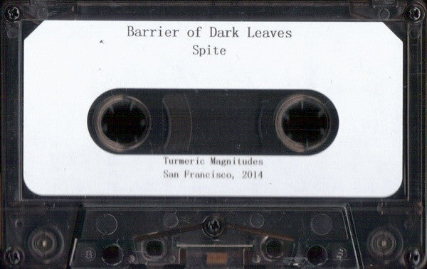 Barrier Of Dark Leaves : Spite (Limited Edition)