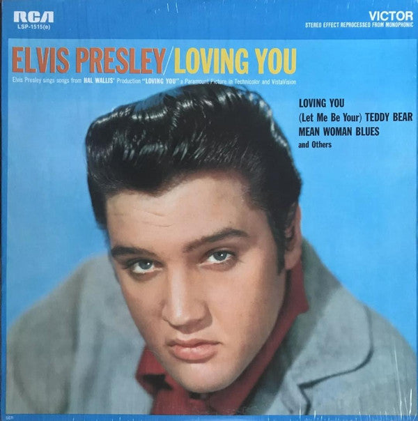 Elvis Presley : Loving You (LP,Album,Reissue,Stereo)