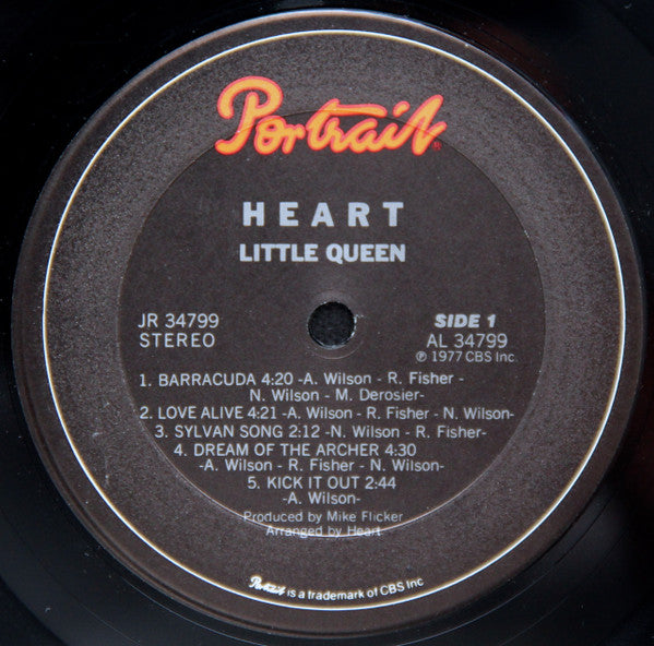 Heart : Little Queen (LP,Album,Reissue,Repress)