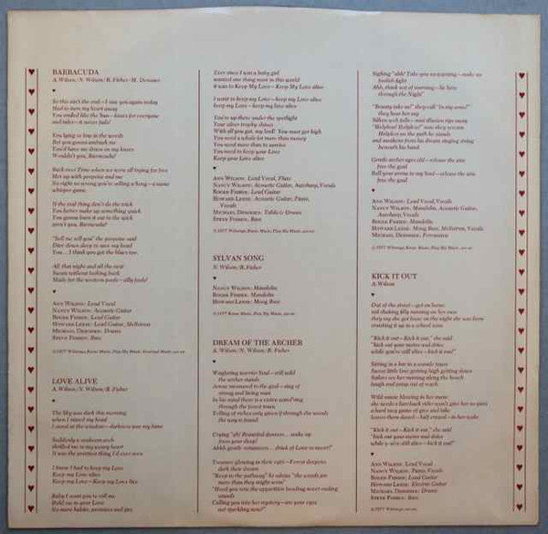 Heart : Little Queen (LP,Album,Reissue,Repress)