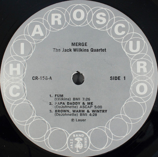 Jack Wilkins Quartet, The : Merge (LP,Album)