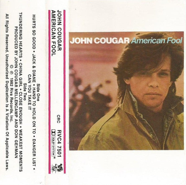 John Cougar Mellencamp : American Fool (Album,Club Edition)